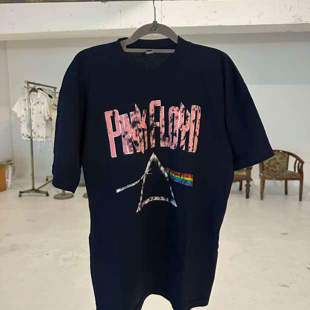 빈티지 락티 밴드티 핑크로이드