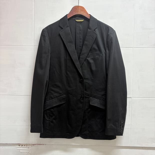 요지야마모토 yohji Yamamoto A.A.R 핀스트라이프 자켓 