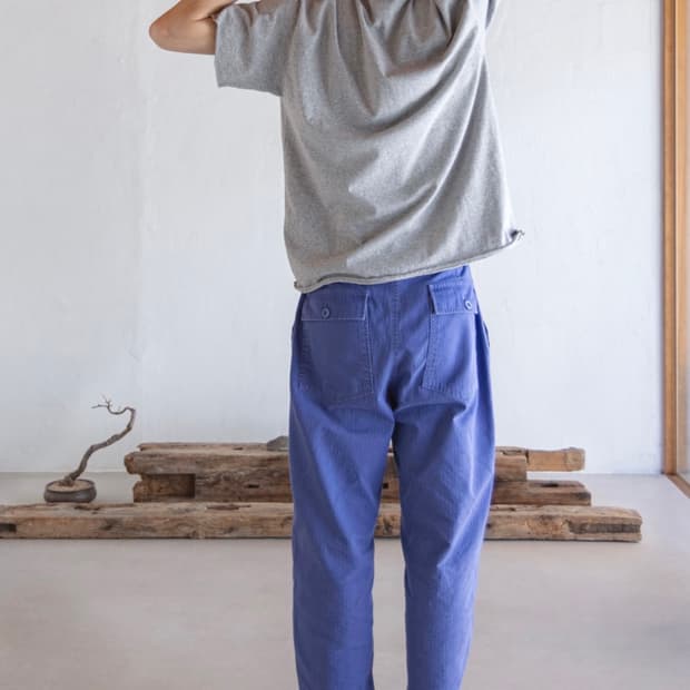 h.a.m hbt 107 pants blue