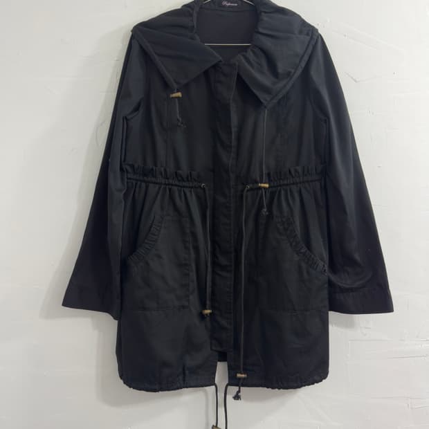 string detail twoway jacket