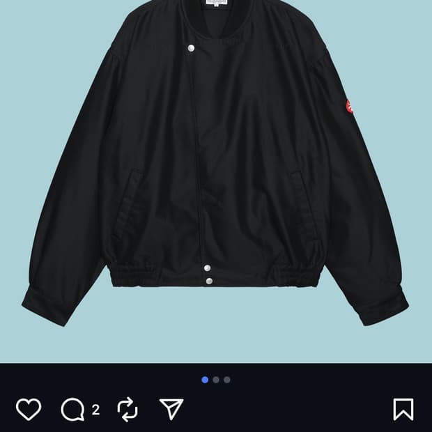 [구매] 카브엠트 커버드 자켓 블랙 XL