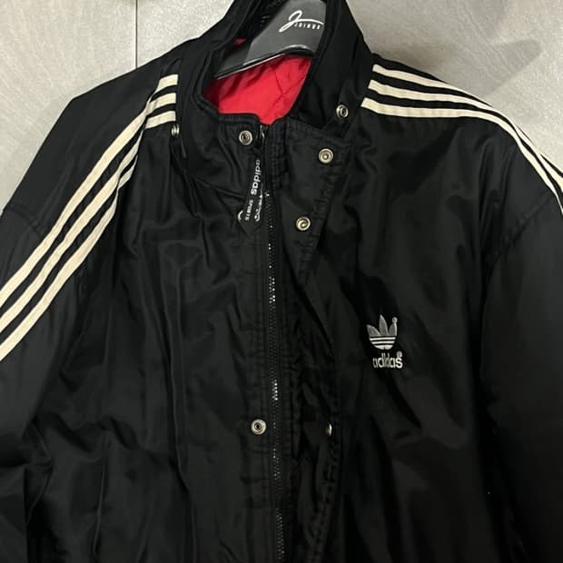 일본 아디다스 롱패딩 빈티지