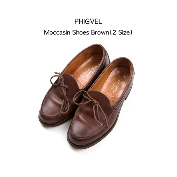 Phigvel 모카신 슈즈 브라운