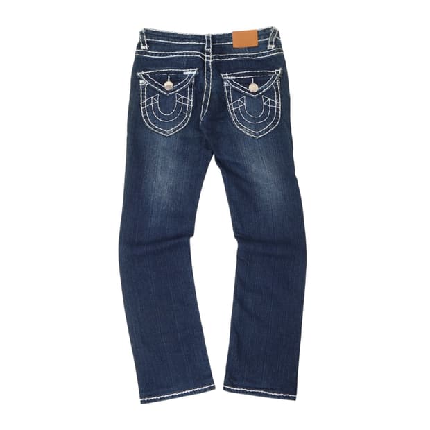 트루릴리젼 y2k 부츠컷 데님팬츠