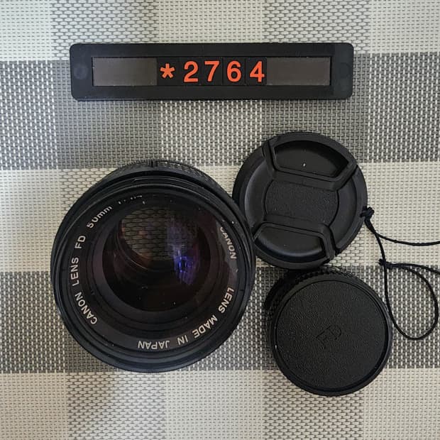 캐논 FD 마운트 S.S.C. 50mm 1.4 단렌즈