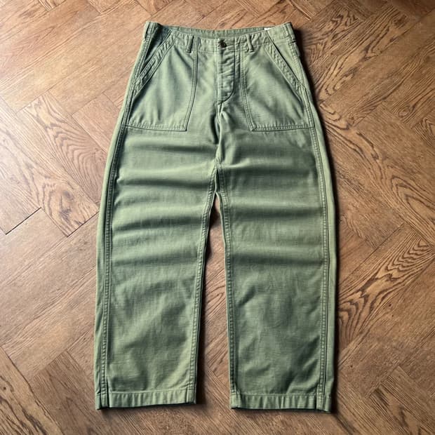 [2]Orslow 오어슬로우 U.S ARMY 레귤러 퍼티그팬츠