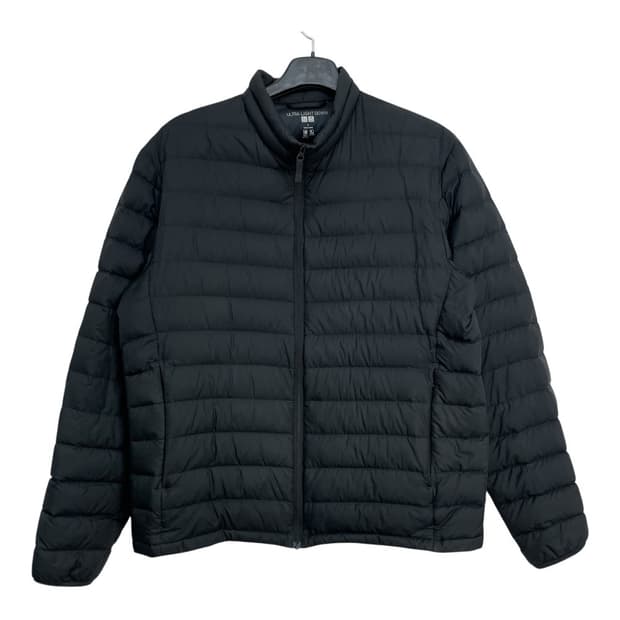 유니클로 울트라 라이트 다운 블랙 패딩 L