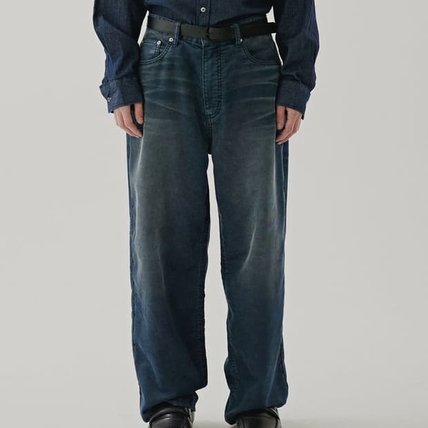 노운 코듀로이 데님 팬츠 [1]