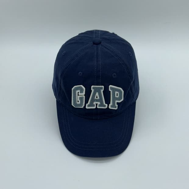 [F] GAP 갭 로고 네이비 볼캡 모자