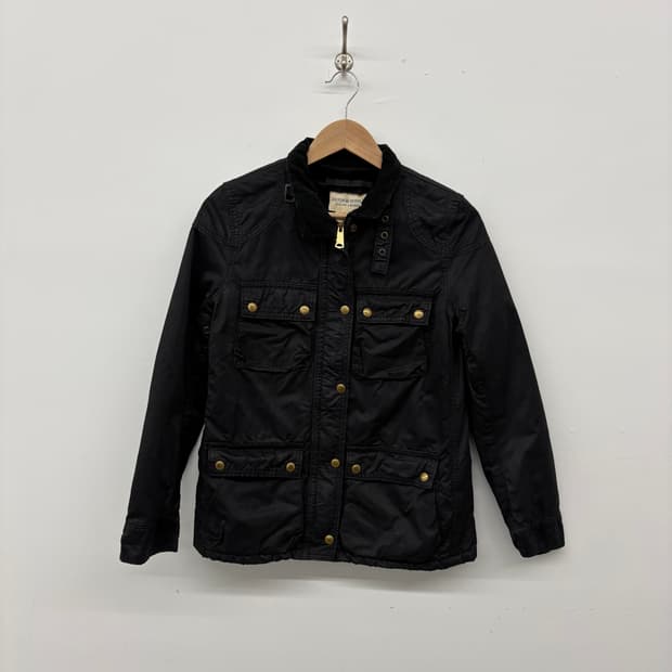 데님앤서플라이 랄프로렌 블랙 야상 자켓 여s