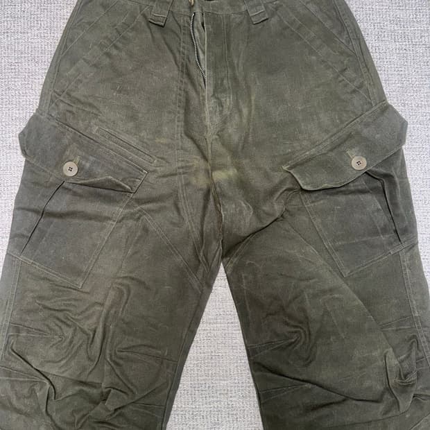 노우웨이브 왁스카고팬츠