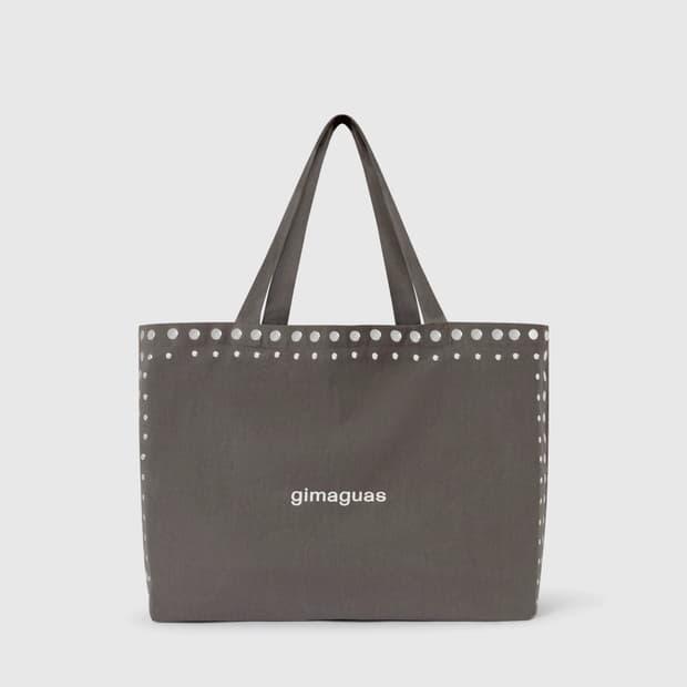 기마구아스 스터드 토트백