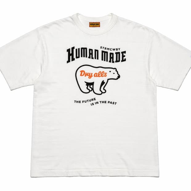 휴먼메이드 그래픽 #07 티셔츠 화이트