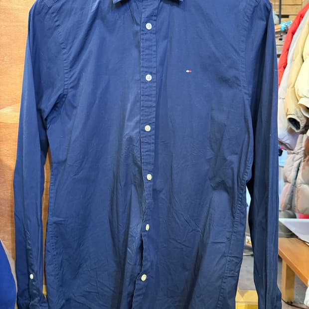 타미힐피거 네이비 셔츠