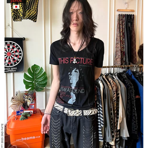 X JAPAN "TOSHI" Printed 1/2 Band T-Shirt