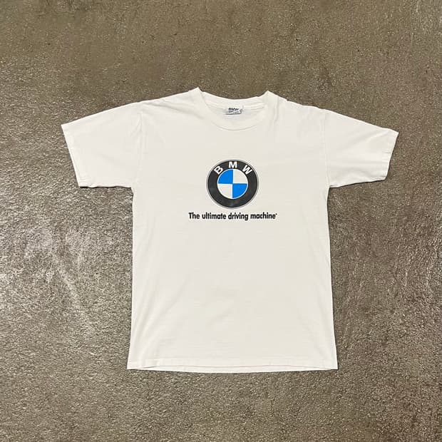 90s 빈티지 BMW 로고 티셔츠 (100)