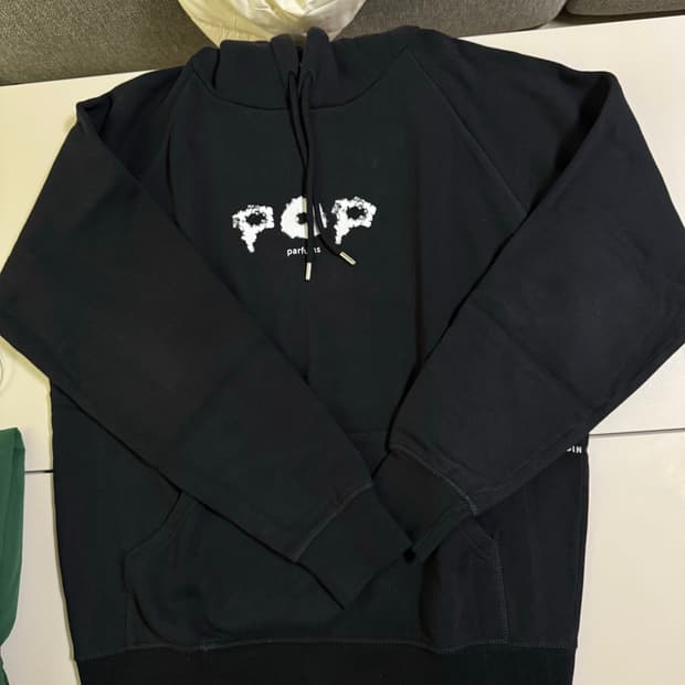 pop trading company 후드 m