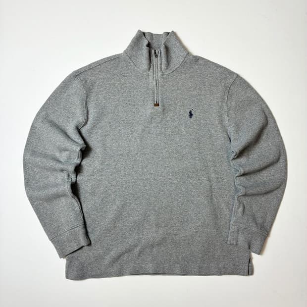 폴로 랄프로렌 하프집업 코튼 니트 PN9499