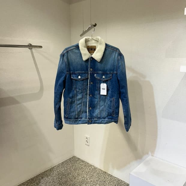 에드윈 데님 쉐르파 데님자켓