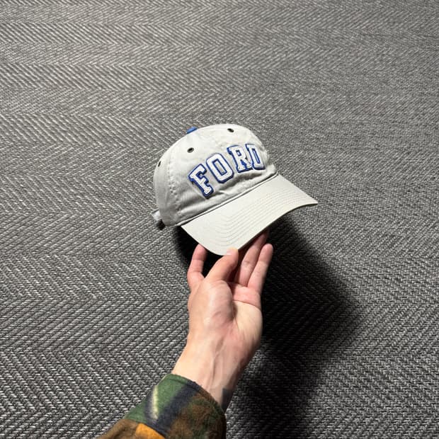 선인 모터스 Ford 포드 스펠아웃 자수 볼캡 모자 OS