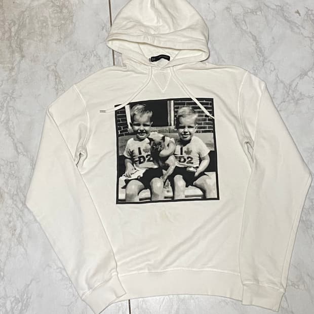 디스퀘어드2 정품 후드티 100