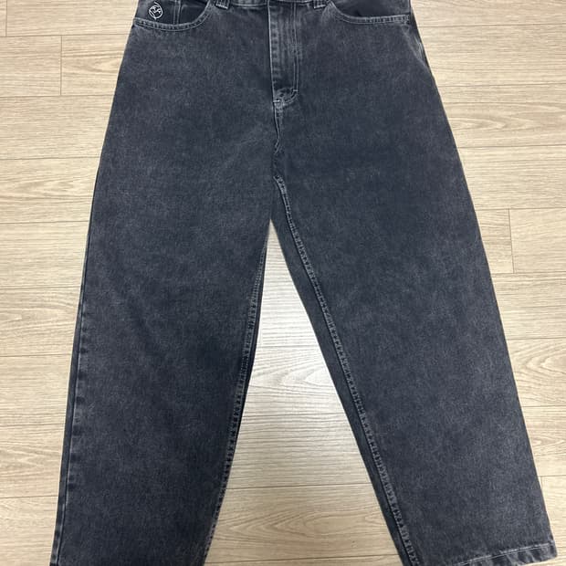 폴라스케이트 빅보이 팬츠 실버블랙 L