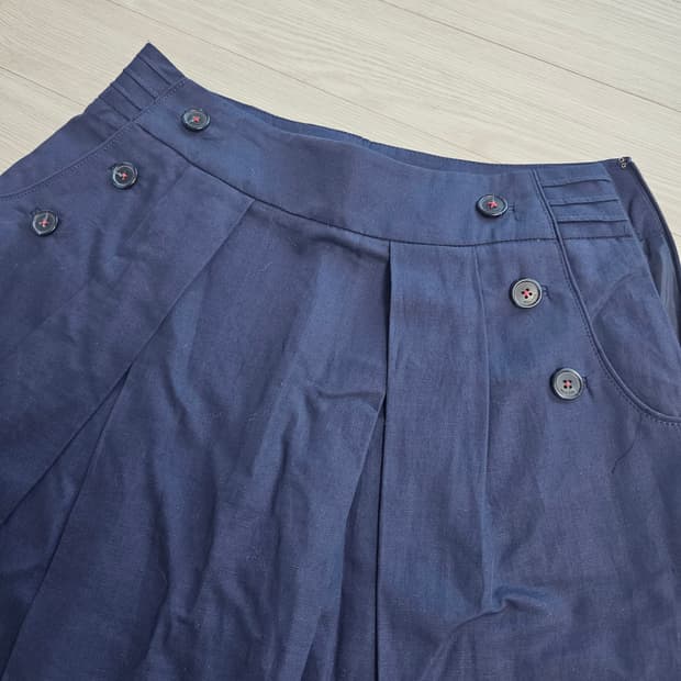 빈폴 치마 네이비