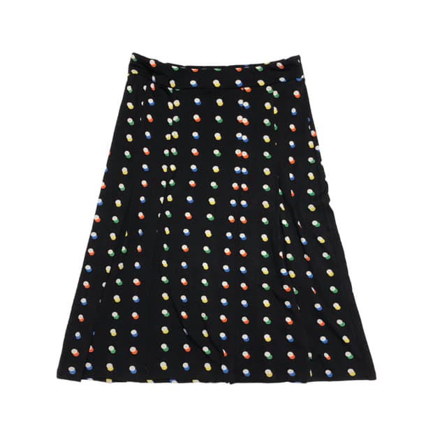 Agnes B Color Dot skirt