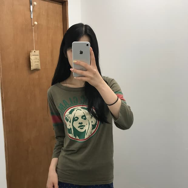 HYSTERIC GLAMOUR Three-Quarter Sleeve T