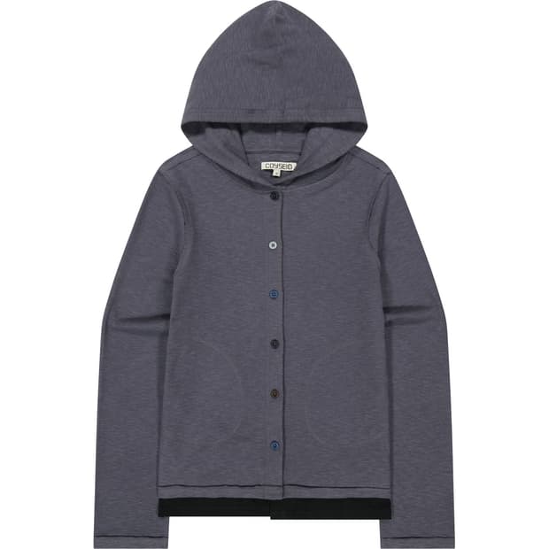 코이세이오 투폴드 버튼업 후디 차콜
