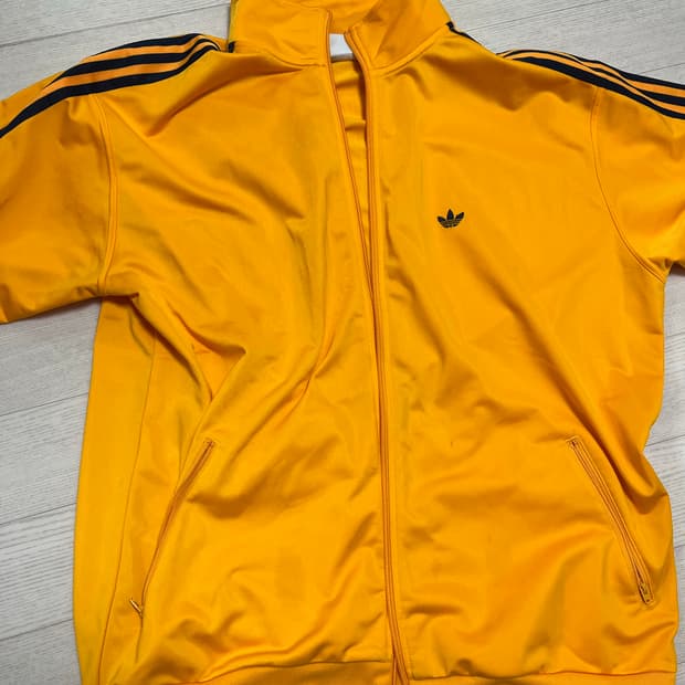 아디다스 져지 베켄바우어 트랙탑 솔라골드