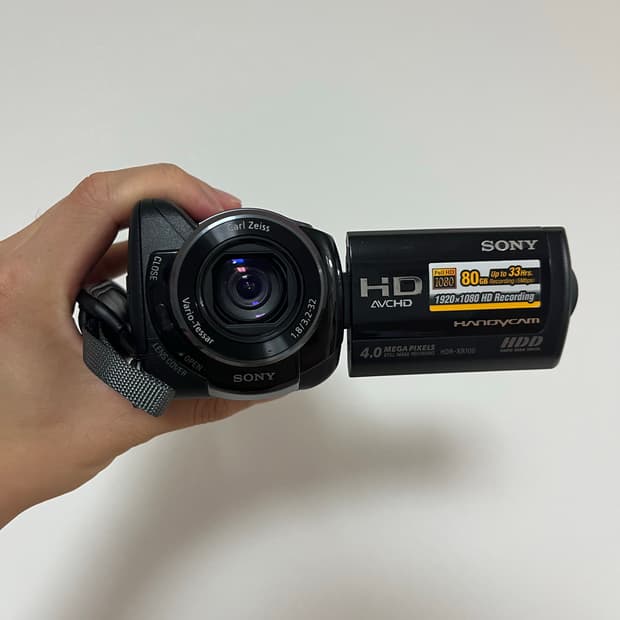 소니 hdr-xr100