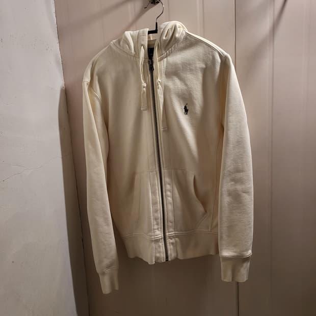 [S]폴로 랄프로렌 후드집업 아이보리