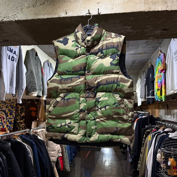 DENIM & SUPPLY 대님앤서플라이 리버시블 패딩 베스트