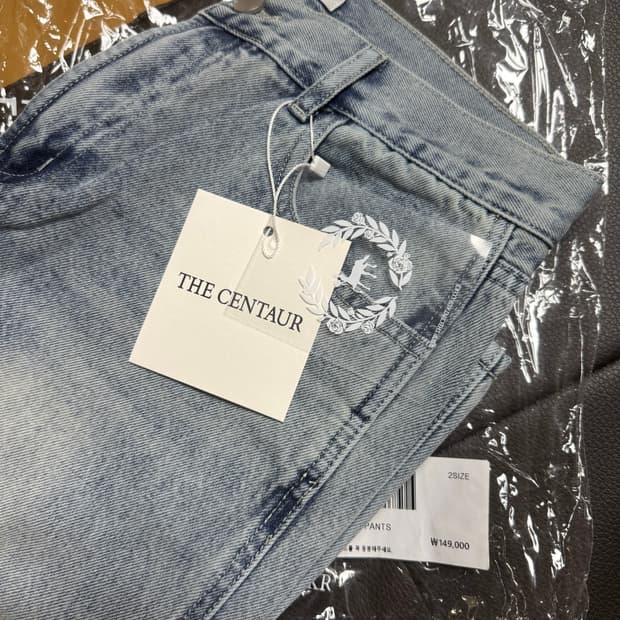 더 센토르 연청데님 