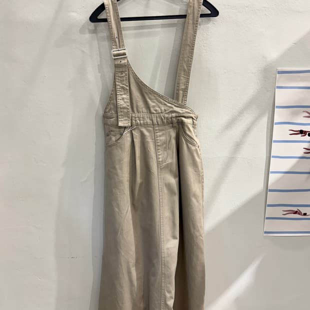 japan vintage 유니크 멜빵SK
