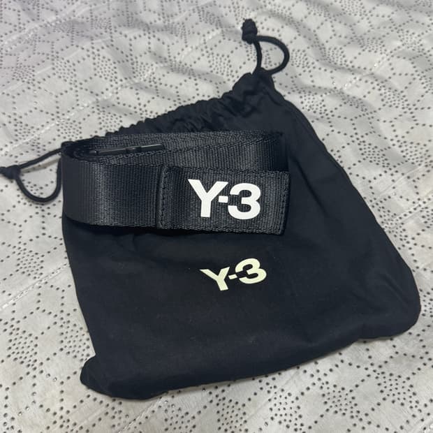 y-3 로고 벨트 팝니다
