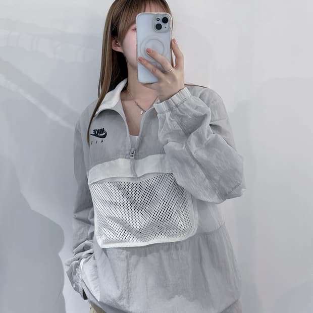 나이키에어 우븐 아노락