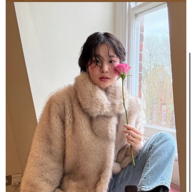 Sinoon faux fur 쟈켓