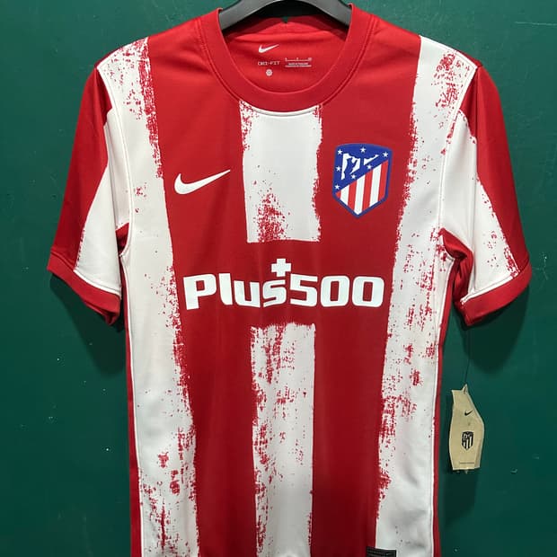 나이키 새제품 AT마드리드 싸인 유니폼 S