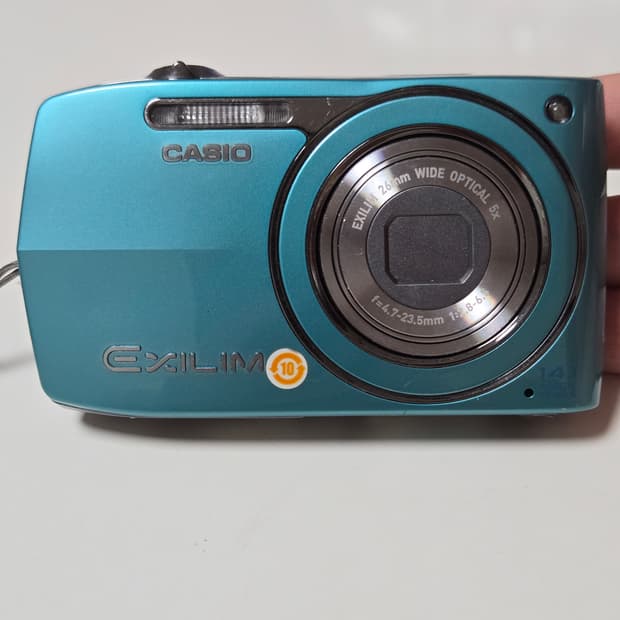 카시오 엑슬림 EX-Z2300 민트색 디지털 카메라