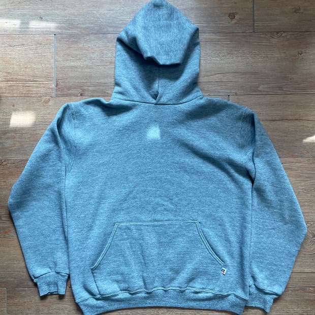 80s 러셀 애슬레틱 후디 그레이 미제🇺🇸