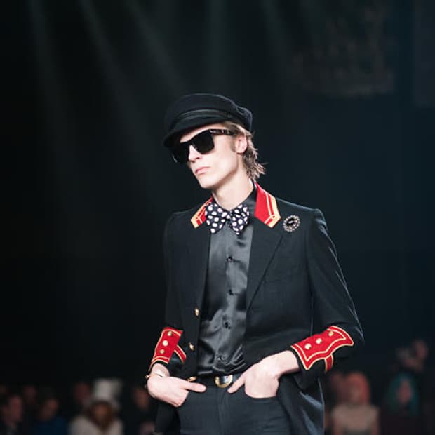 생로랑 16fw palladium officer jacket