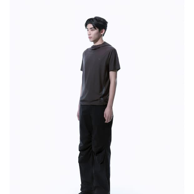 산산기어 Hooded Poket T-shirts