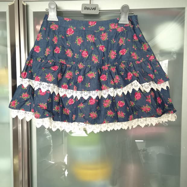 ankroge 앙크루즈 스커트+어로우 탑