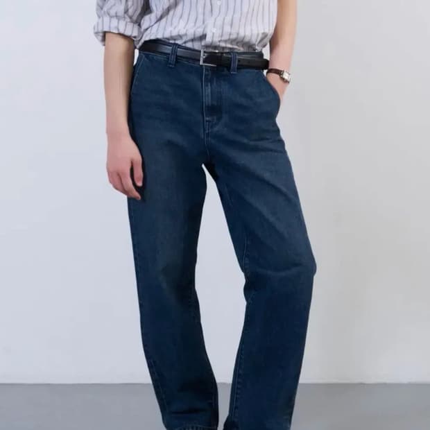 플랙 데님 BUSINESS B06 022 TAPERED DARK BLUE