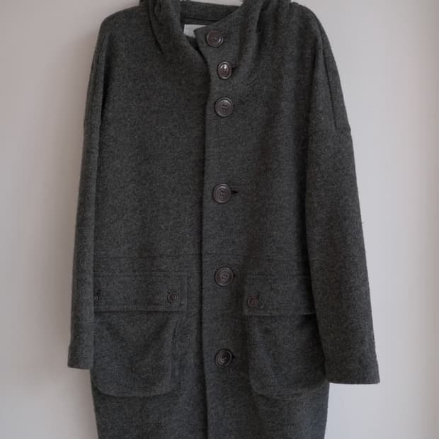 Sunao Kuwahara wool coat
