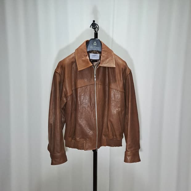 (택포) 로파이 베지터블 램스킨 블루종 B459