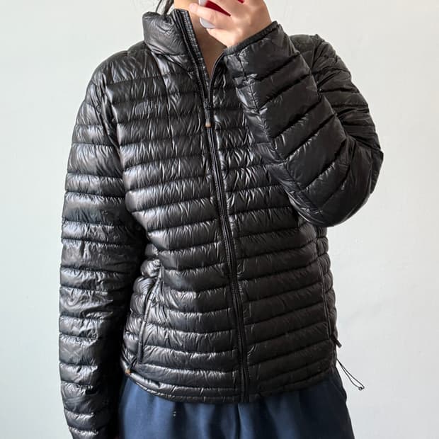 [L] 노스페이스 블랙 경량패딩