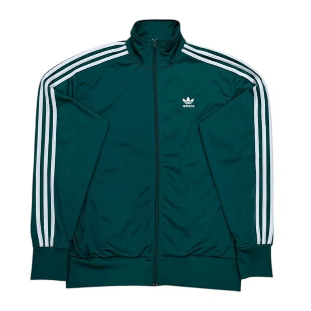 아디다스 빈티지 파이어버드 안병웅 트랙탑 져지 자켓 그린 2XL